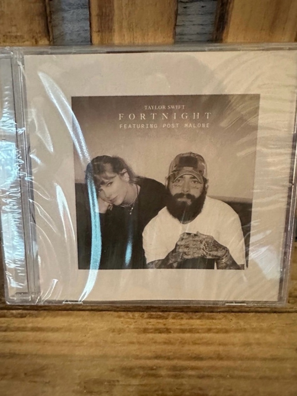Taylor Swift FORTNIGHT Single CD w/ Post Malone New in Wrap